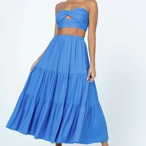 Princess Polly Blue Two Piece Set